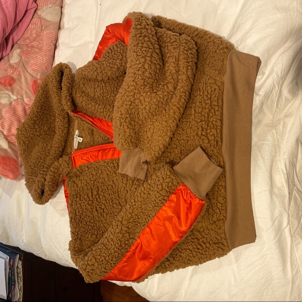 Express Sherpa Hoodie NEW